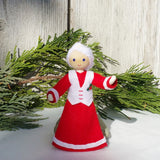 Mrs. Claus doll handmade