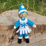 Winter Christmas Elf Boy Doll