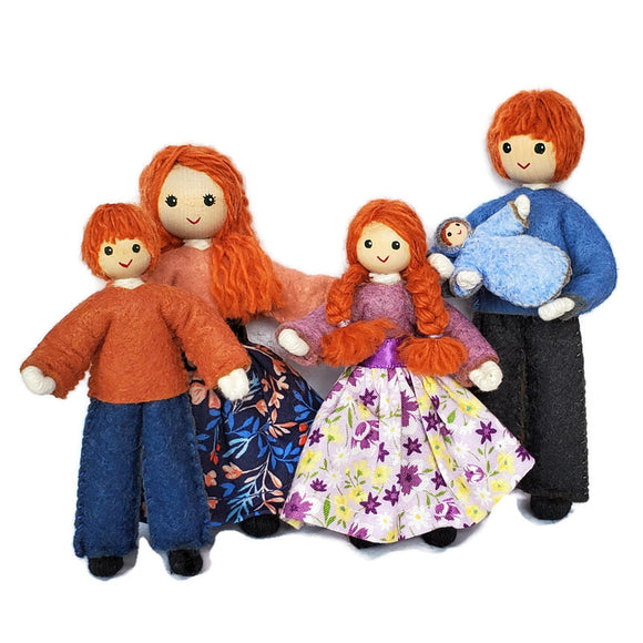 Dollhouse Family - Red Hair