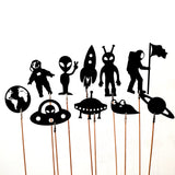 Outer Space Shadow Puppets