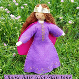 Natural Dollhouse Princess Doll