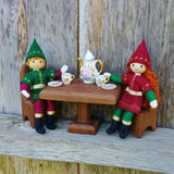 Holiday Caring  Elves Boy Red Hair
