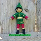 Holiday Caring Elves Boy Asian