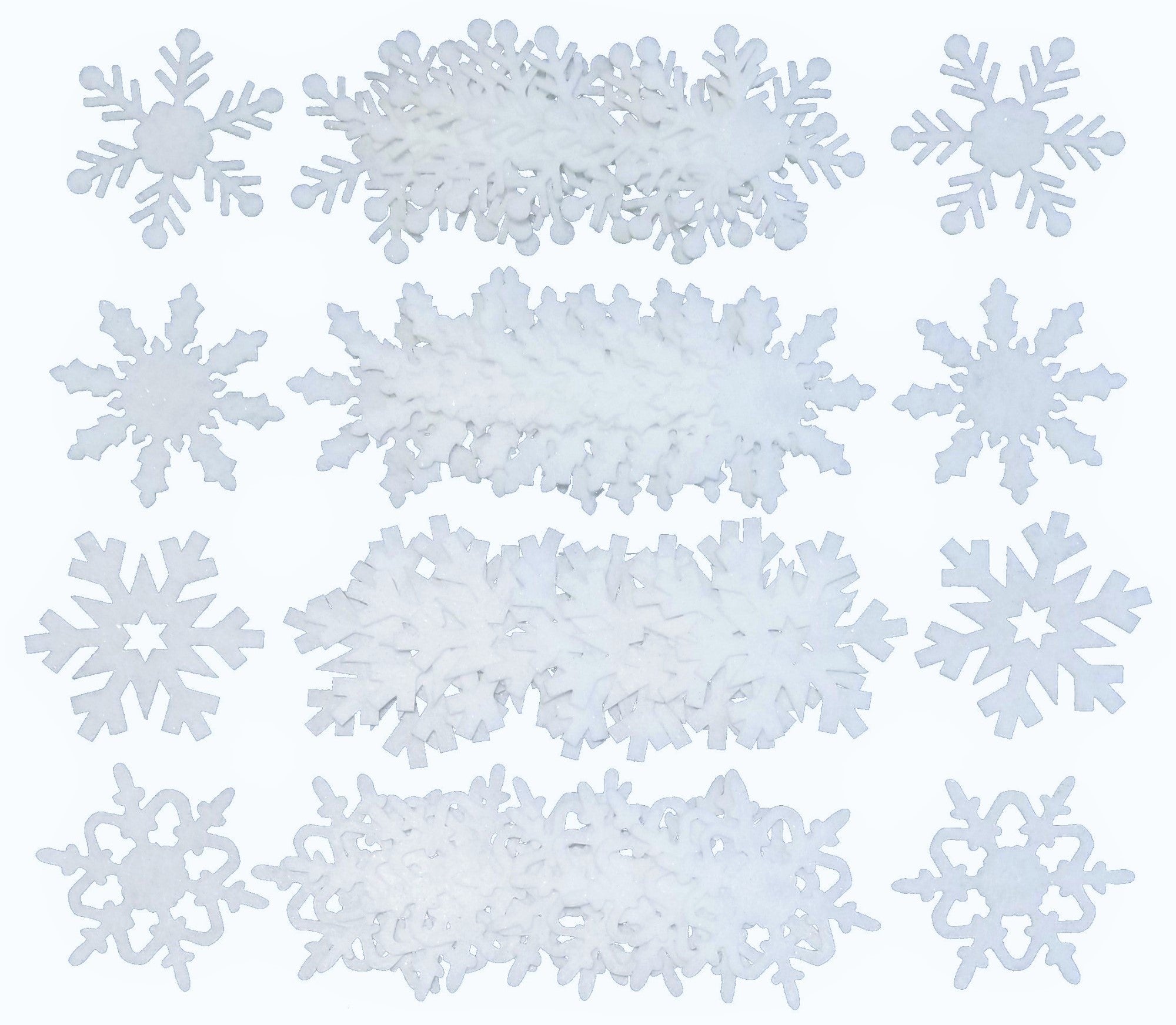 Felt Snowflake Ornaments - Sew Historically