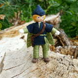 Boy fairy doll handmade by Wildflower Toys