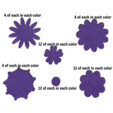 Wholesale Bulk Order Felt Flower Shapes