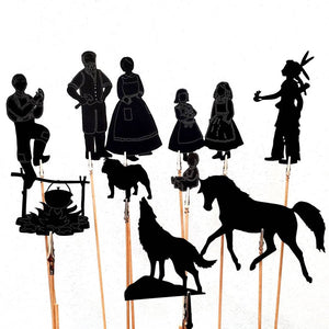 Little House on the Prairie Shadow Puppets