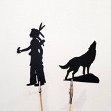 Little House on the Prairie Shadow Puppets